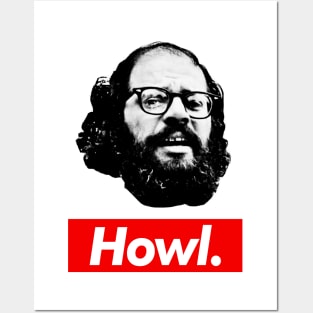 Allen Ginsberg Howl Aesthetic Tribute Design Posters and Art